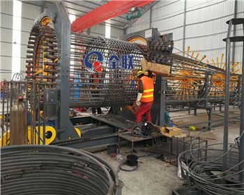太原鋼筋籠滾焊機