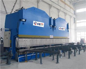 河南雙機(jī)聯(lián)動(dòng)數(shù)控電液伺服折彎機(jī)