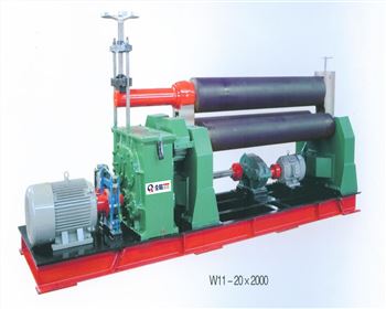 內(nèi)蒙W11系列對(duì)稱式三輥卷板機(jī)