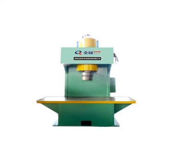 單柱校正壓裝液壓機結(jié)構(gòu)與特點：