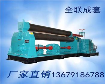 內(nèi)蒙機(jī)械對(duì)稱上調(diào)式三輥卷板機(jī)